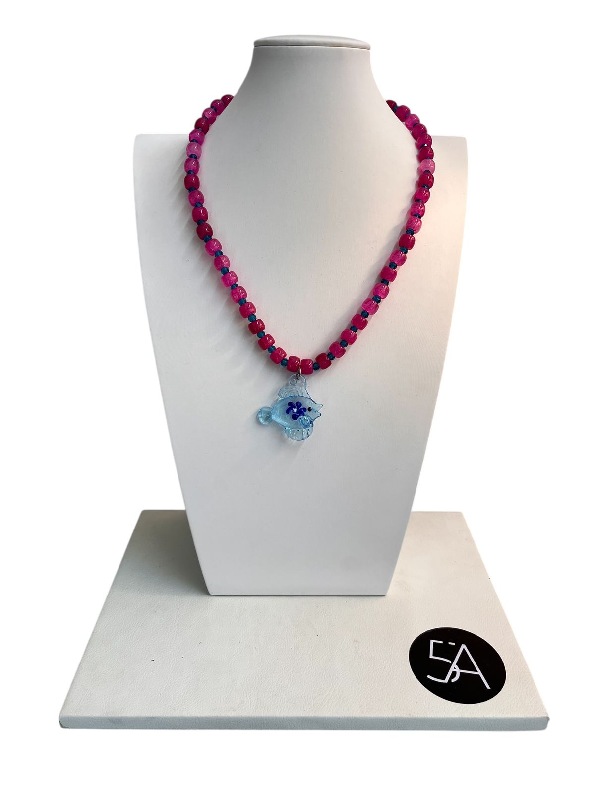 Collar Rosa Pez