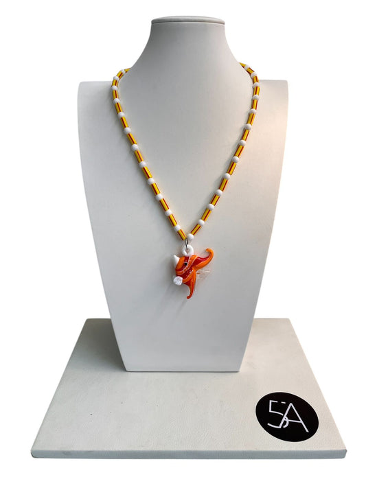 Collar con Dije Escultórico – Inspiración Alta Joyería Cartier