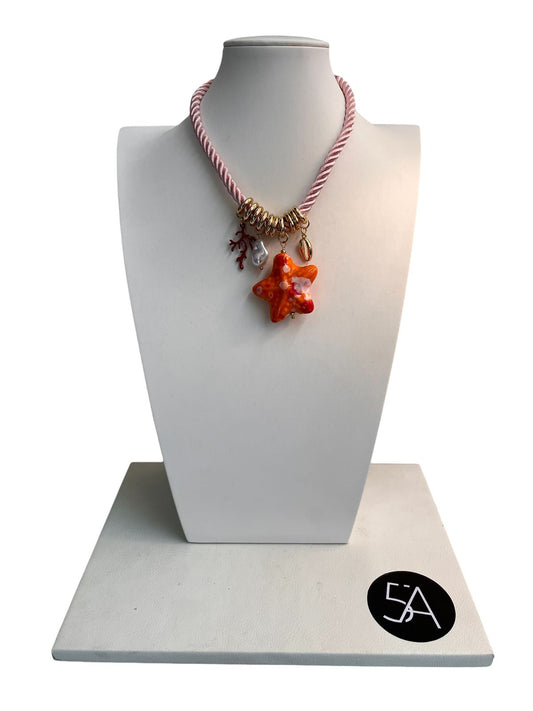 Collar Étoile Corail
