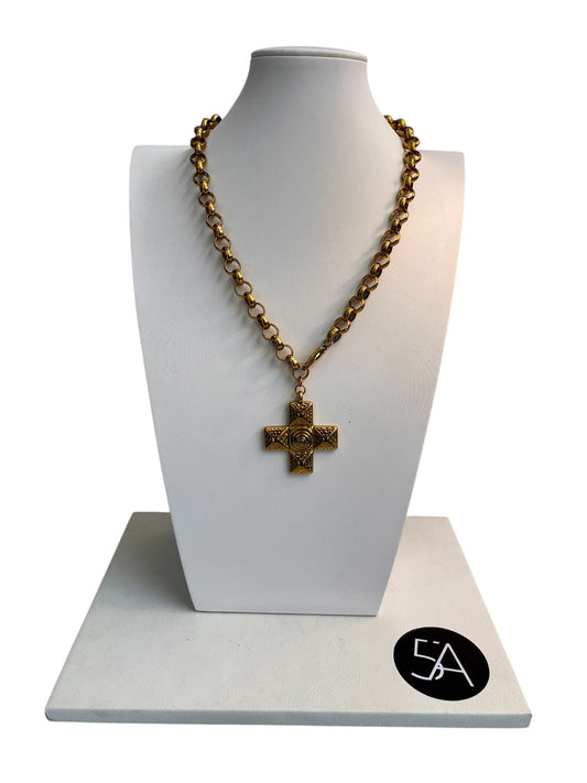 Collar Croix Dorée
