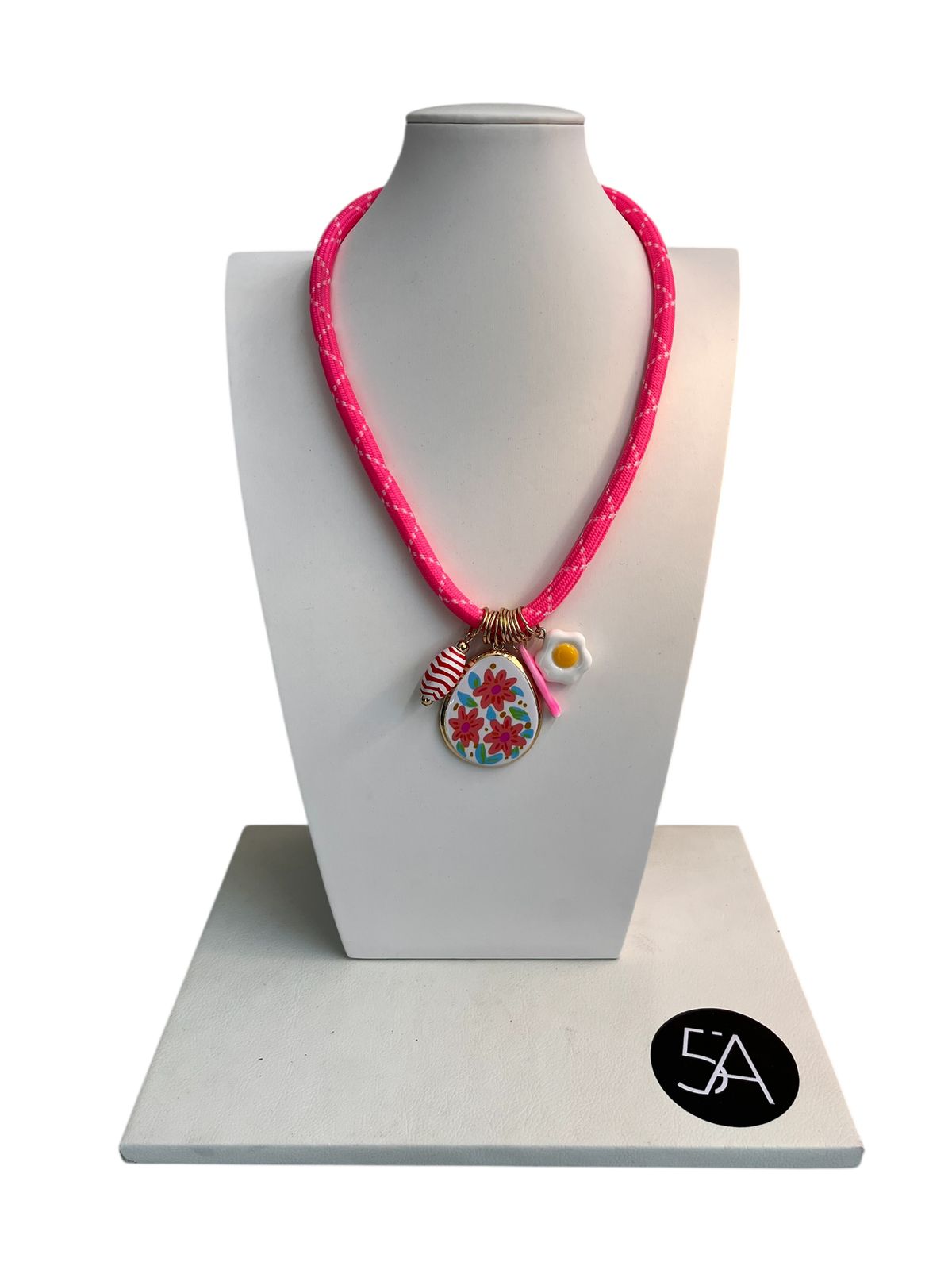 Collar Rosa Charm