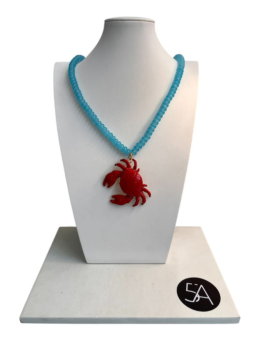 Collar Bleu Corail – Inspiración Alta Joyería