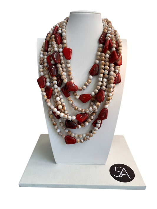 Collar Éclat de Terre Rouge