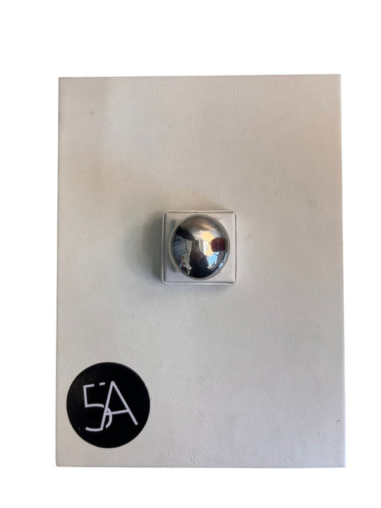 Anillo Luna Minimal – Plata Tibetana