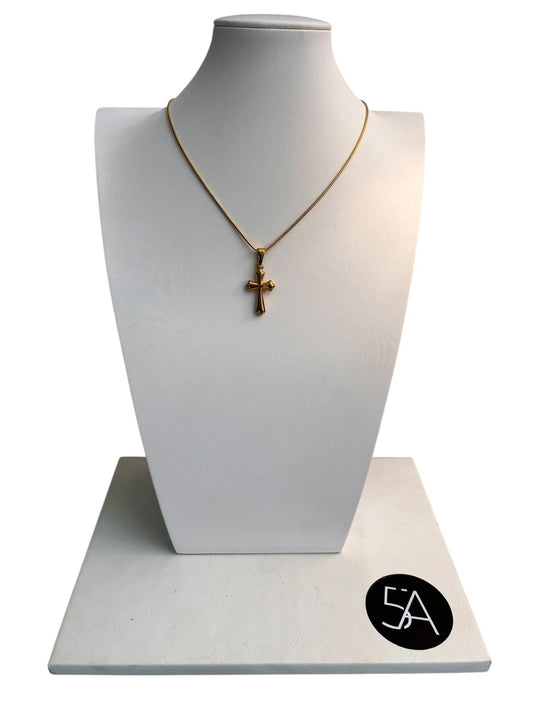 Collar Croix Élégance