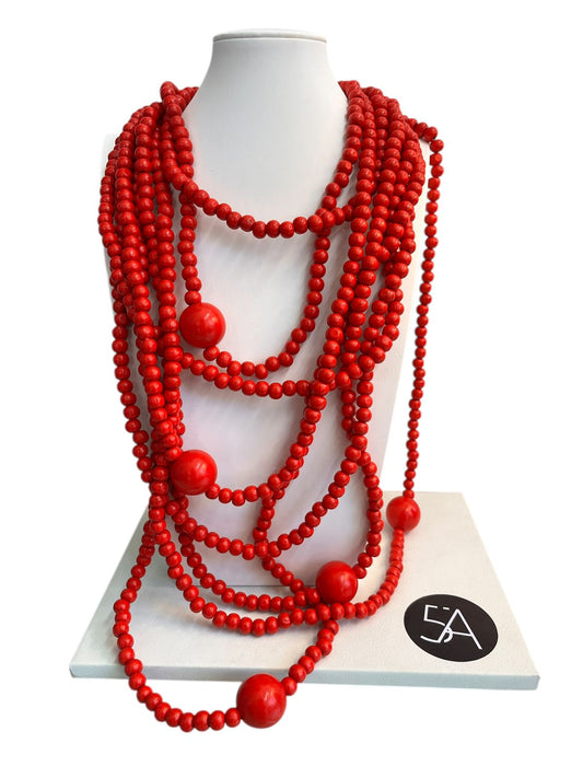 Collar Incandescence Rouge